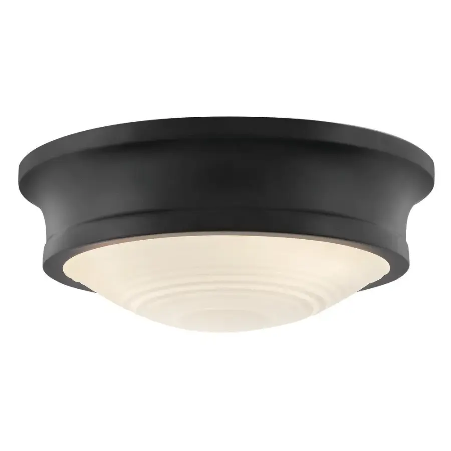 Ellis LED Flush Mount in Black - Image 1