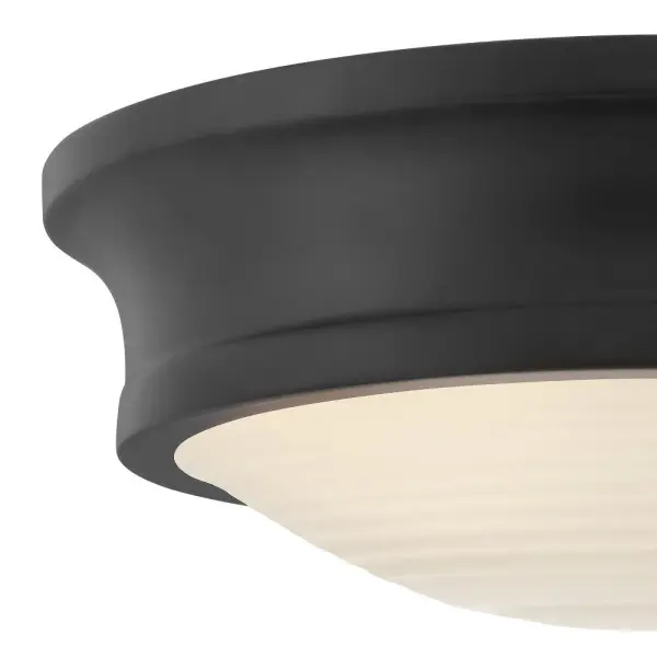 Ellis LED Flush Mount in Black - Image 3