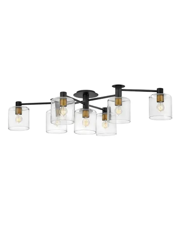 Practicality never looked so sleek! Mounted to the ceiling, Axel's low profile makes it the perfect solution for low ceilings in need of enhanced lighting. Axel is available in multiple finish options.