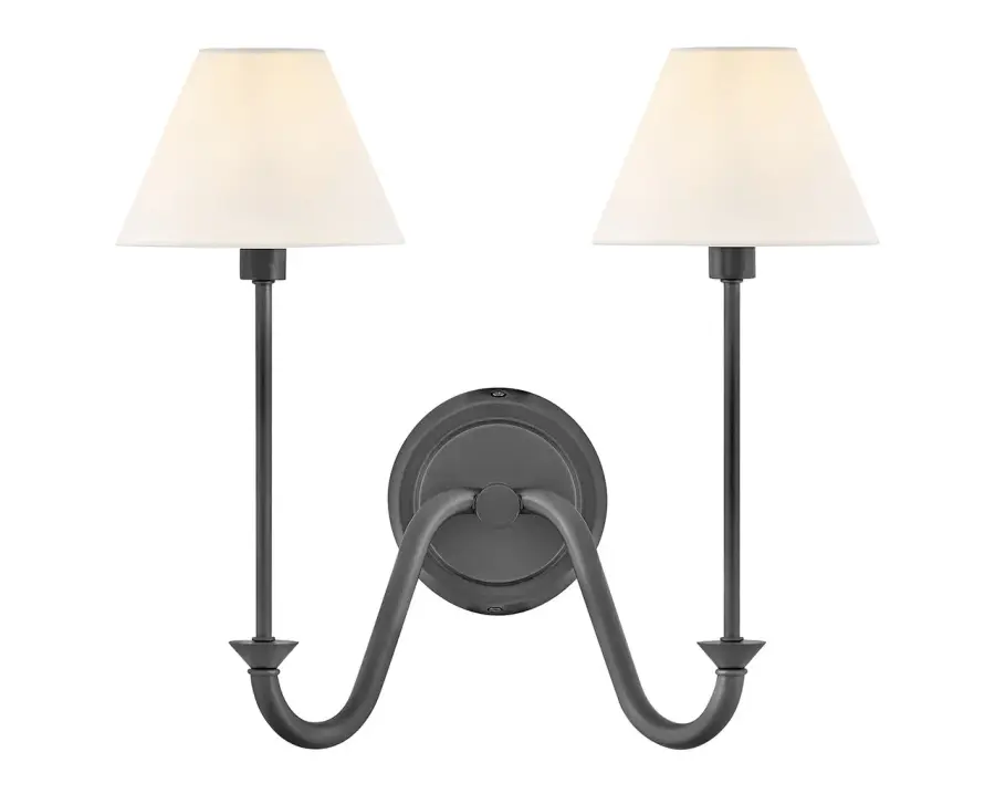 Medium Two Light Sconce - Image 1