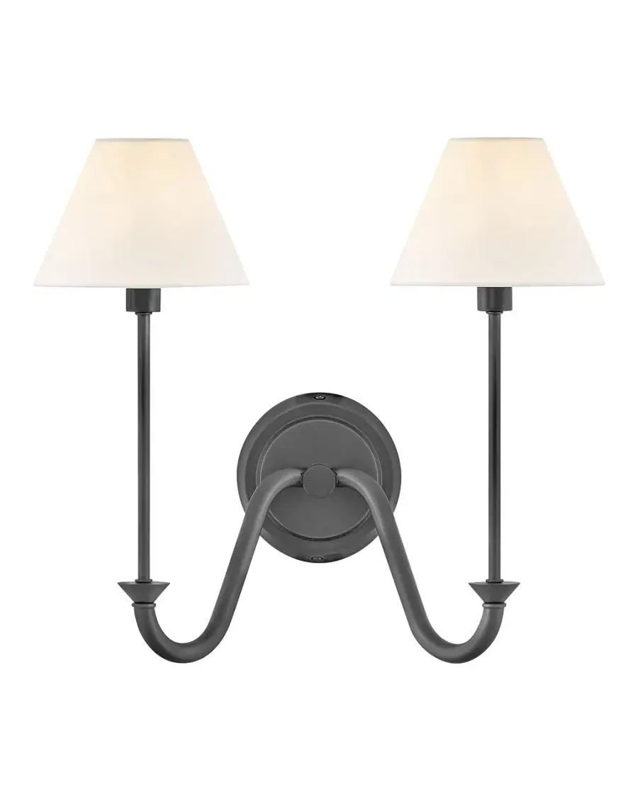 Medium Two Light Sconce - Image 2