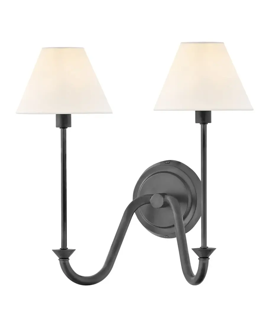 Medium Two Light Sconce - Image 6