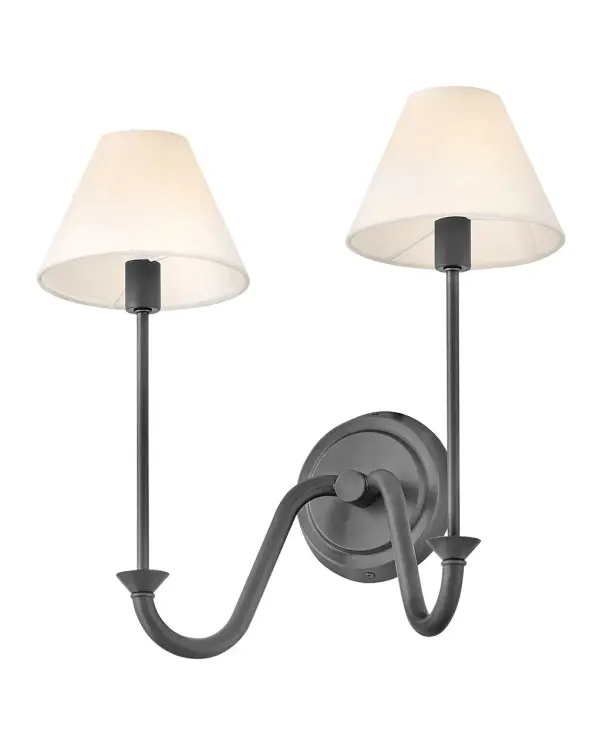 Medium Two Light Sconce - Image 8