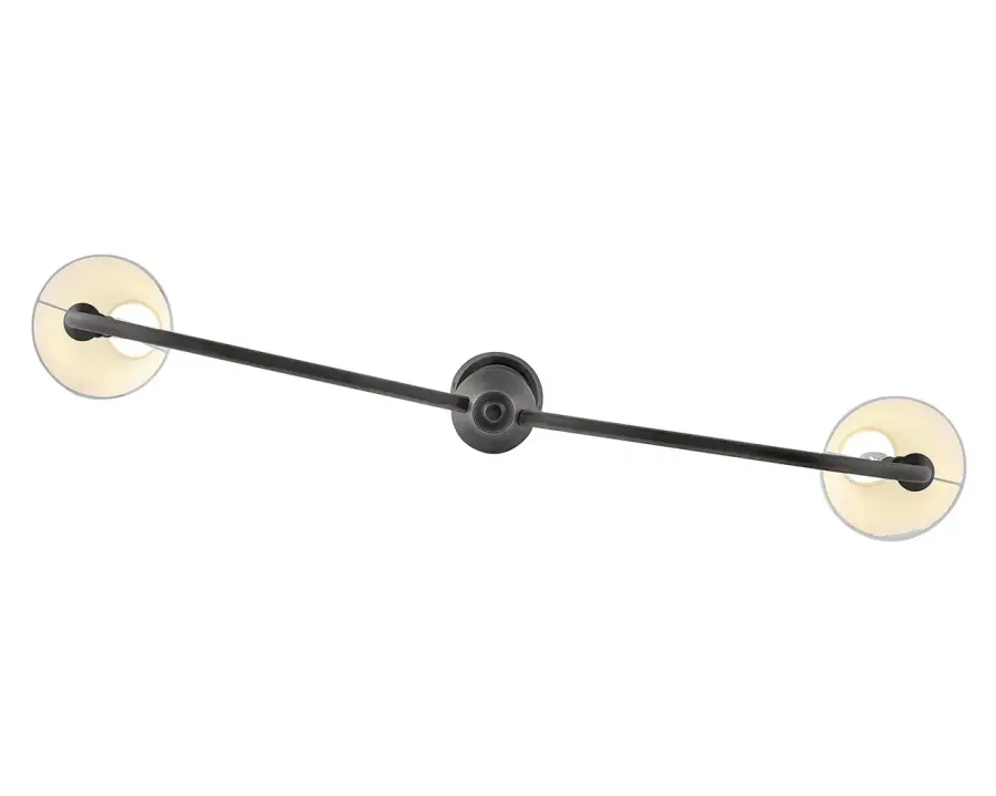 Greta LED Linear Chandelier in Blackened Brass - Image 6