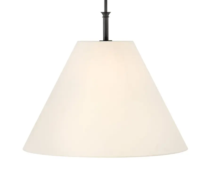 Greta LED Pendant in Blackened Brass - Image 4