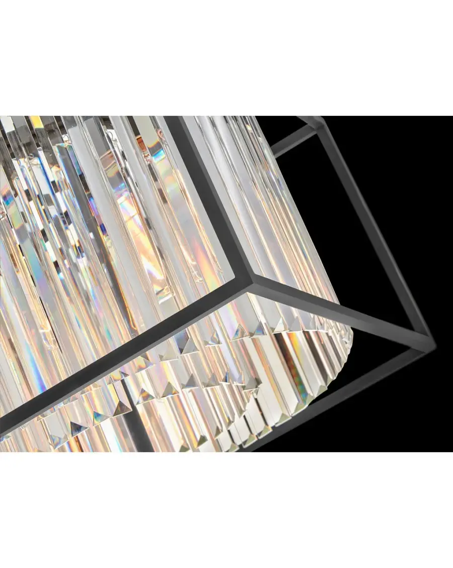 Giada LED Chandelier in Black - Image 4