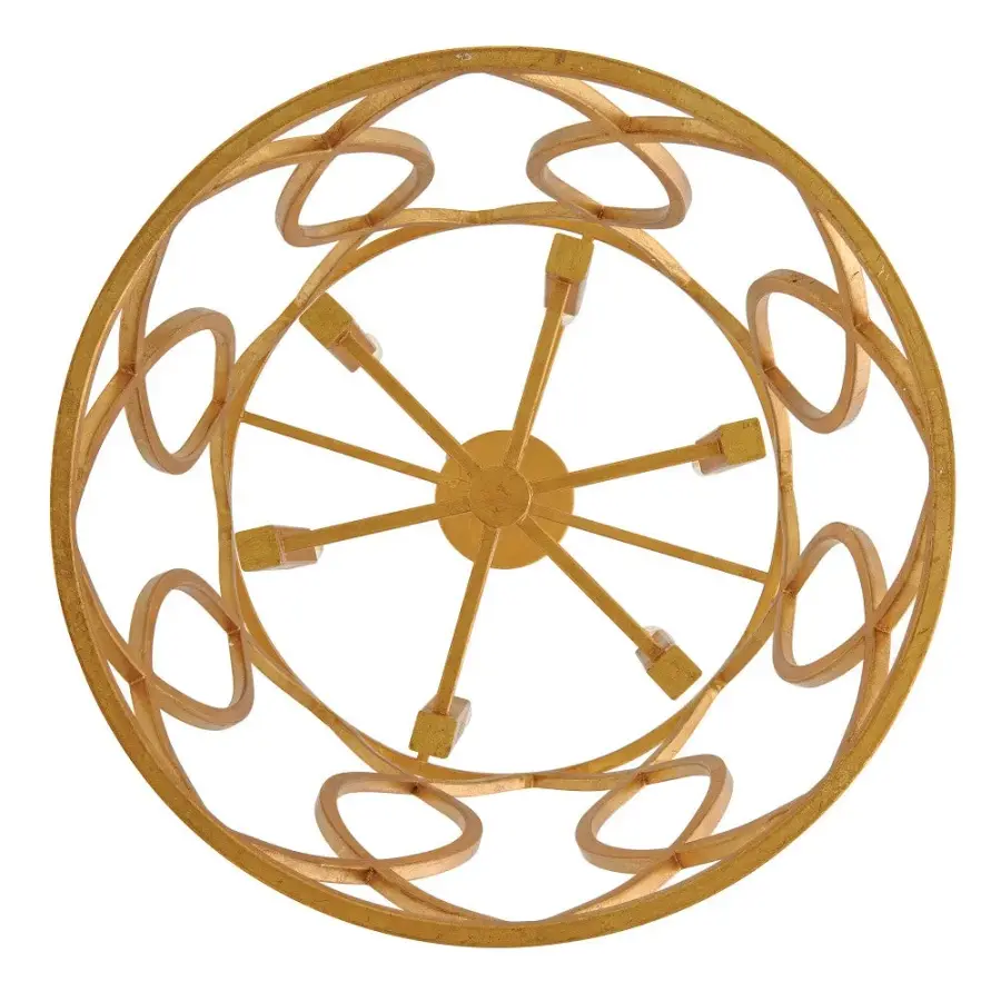 Leona LED Pendant in Distressed Brass - Image 8