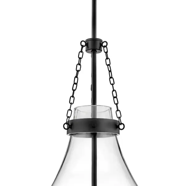 Eloise LED Pendant in Black - Image 4