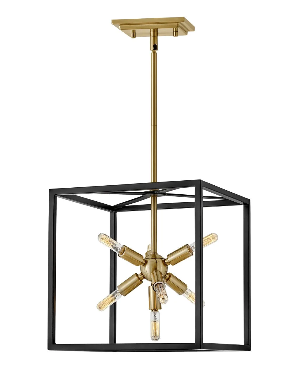 Aros LED Pendant in Black