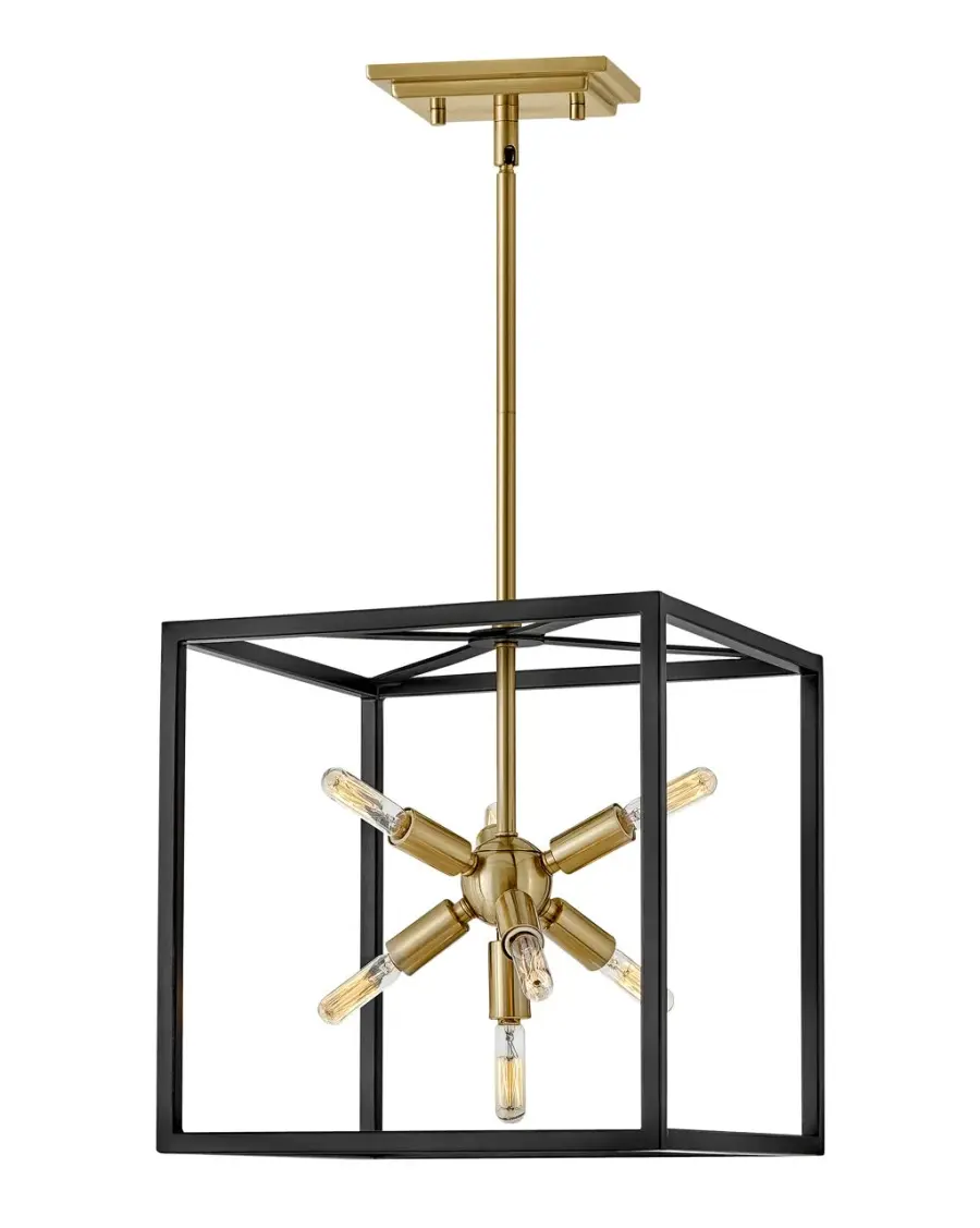 Aros LED Pendant in Black - Image 1