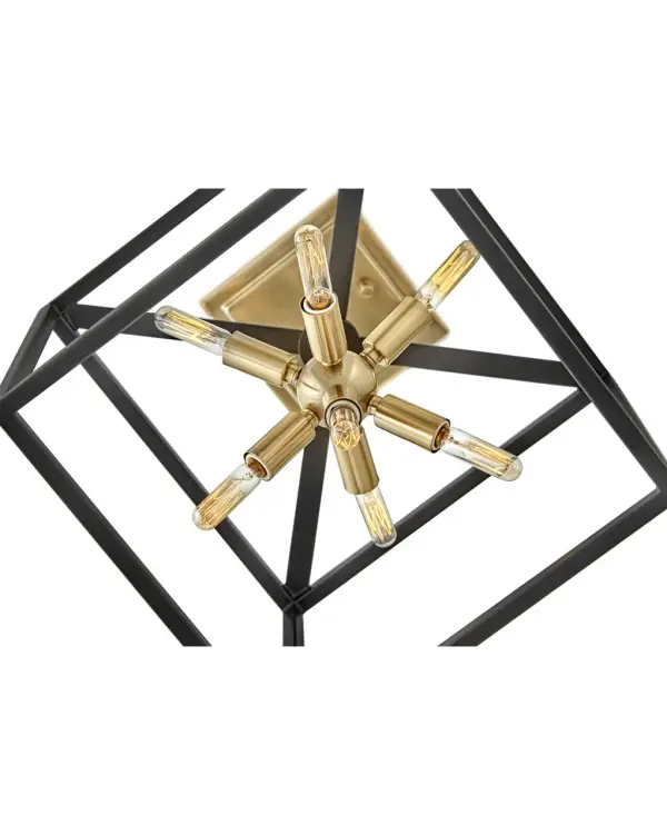 Aros LED Pendant in Black - Image 3