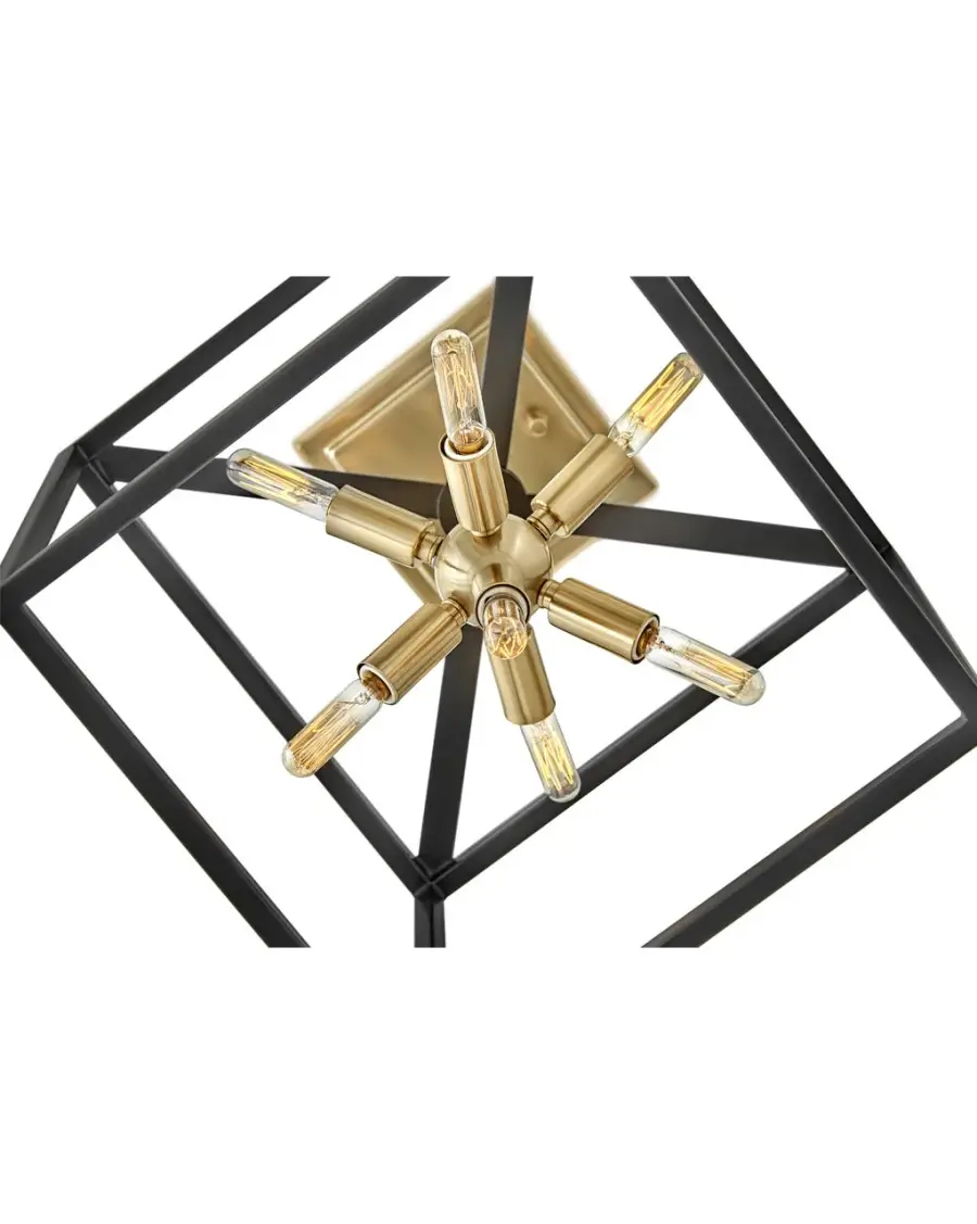 Aros LED Pendant in Black - Image 3