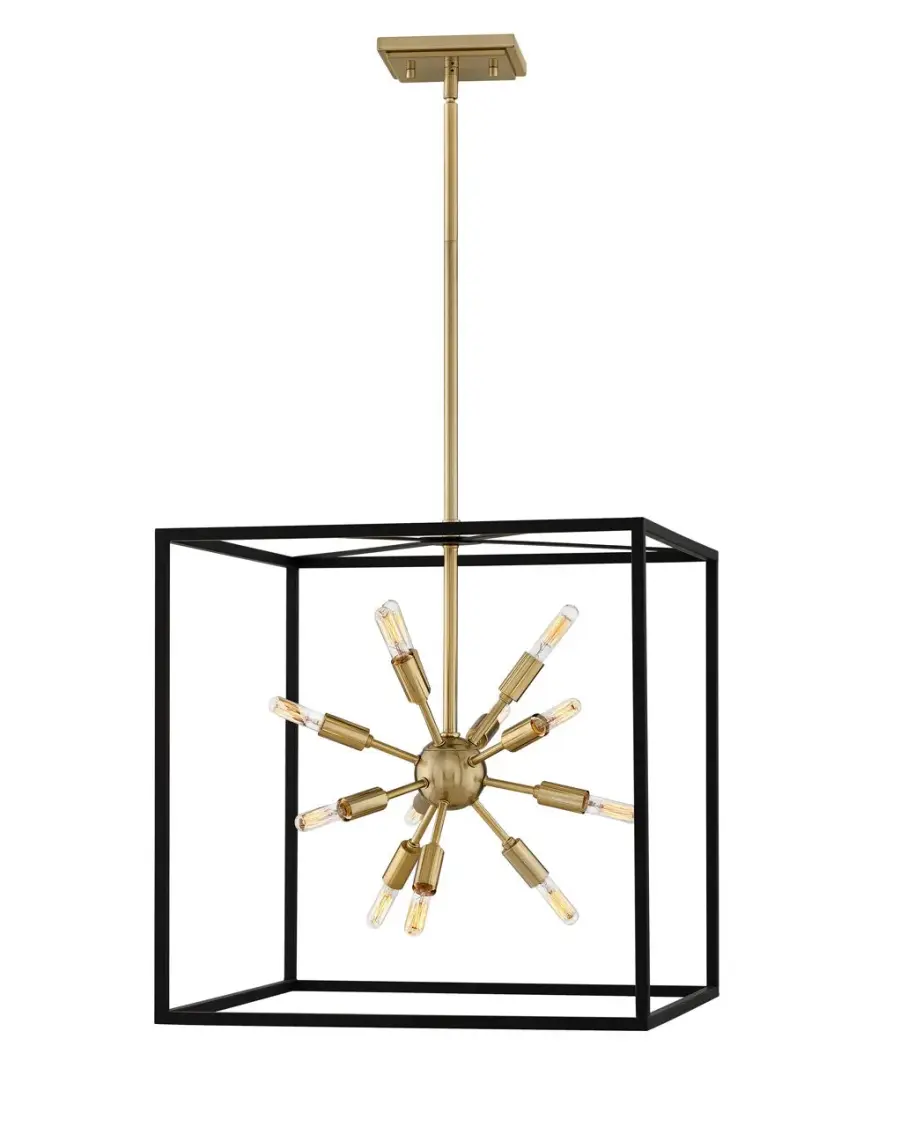 Aros LED Pendant in Black - Image 2