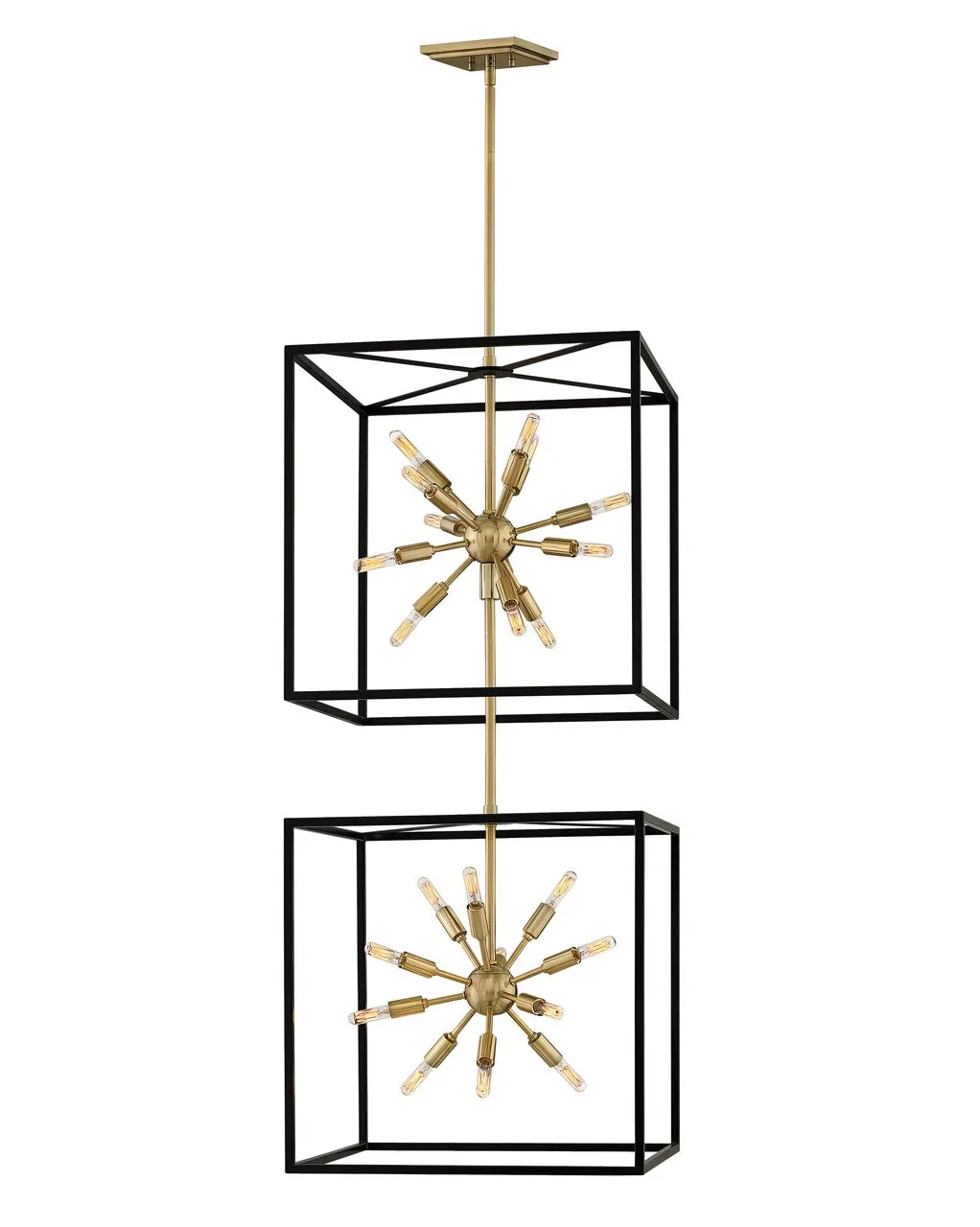 Aros LED Pendant in Black
