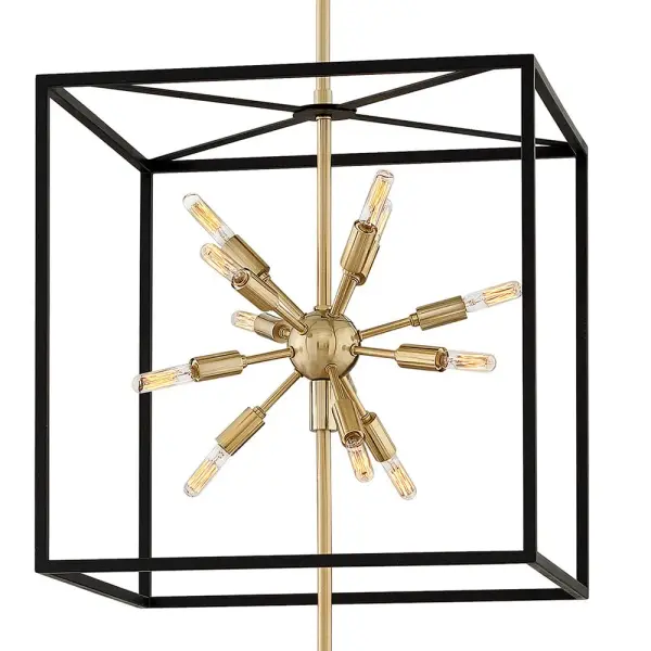 Aros LED Pendant in Black - Image 3