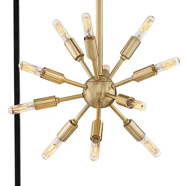 Aros LED Pendant in Black - Image 4