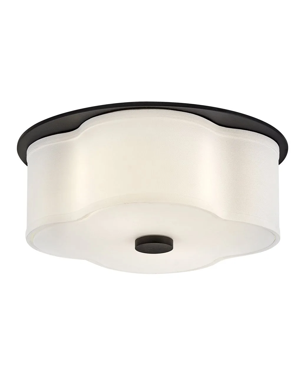 Delaney LED Flush Mount in Black
