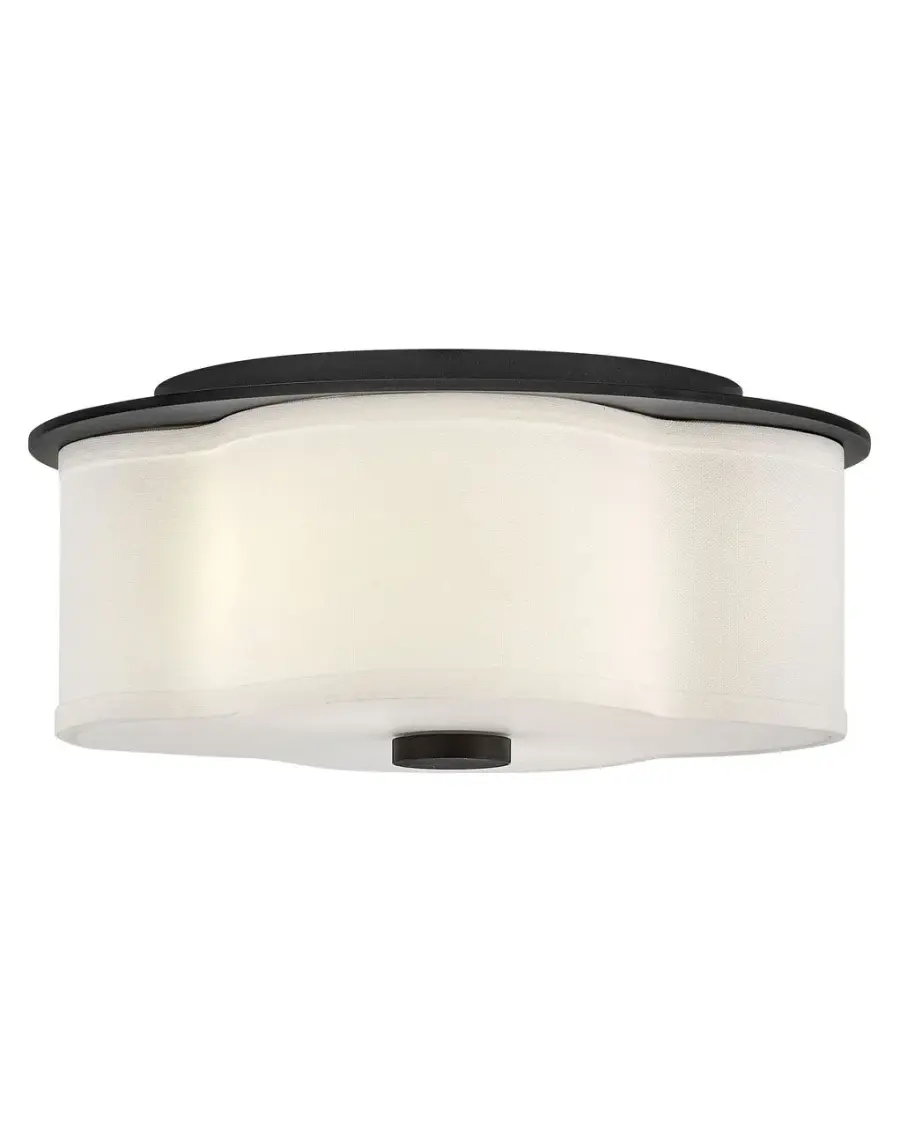 Delaney LED Flush Mount in Black - Image 4