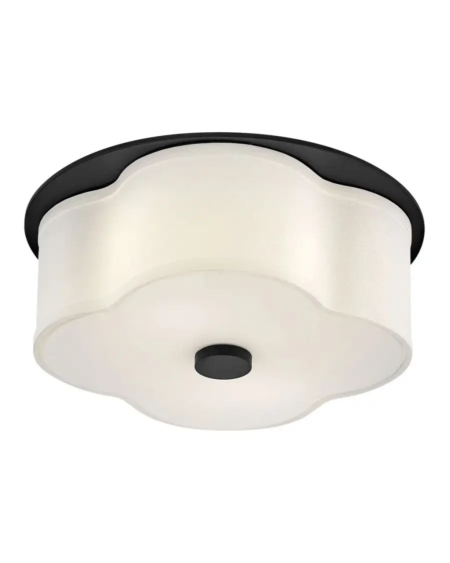 Delaney LED Flush Mount in Black - Image 5