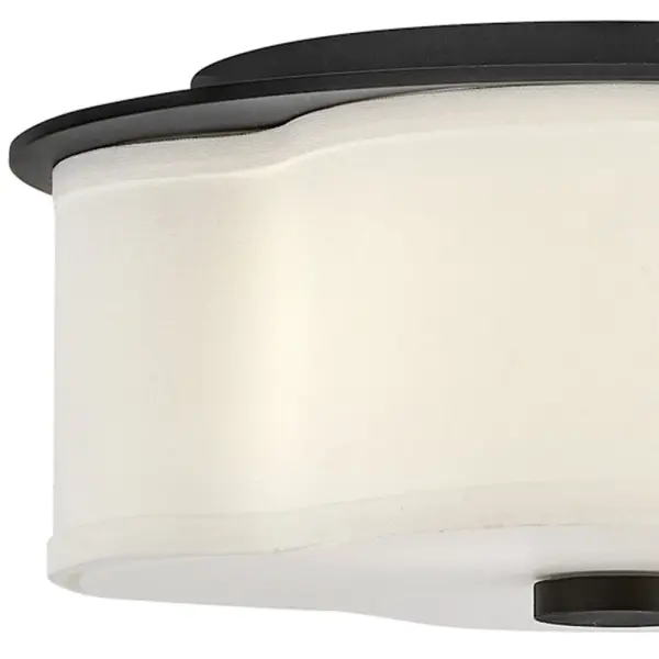 Delaney LED Flush Mount in Black - Image 8