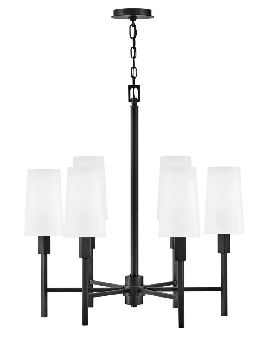 Fenwick LED Chandelier in Black - Image 3