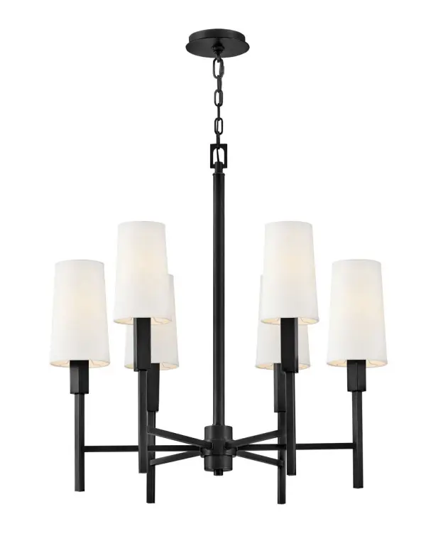 Fenwick LED Chandelier in Black - Image 4