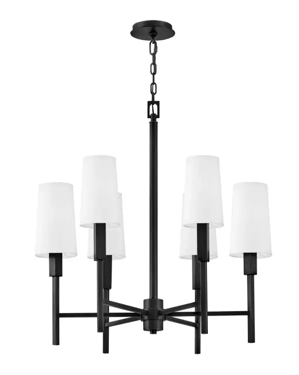 Fenwick LED Chandelier in Black - Image 5