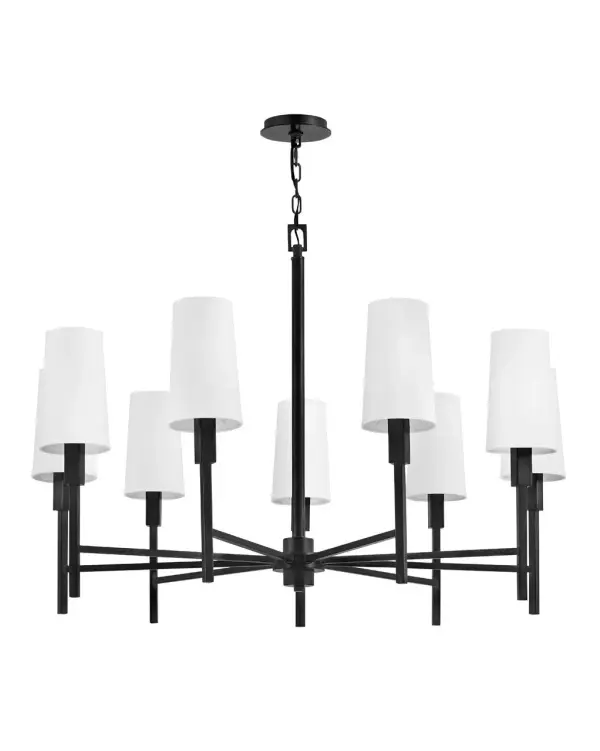 Fenwick LED Chandelier in Black - Image 5