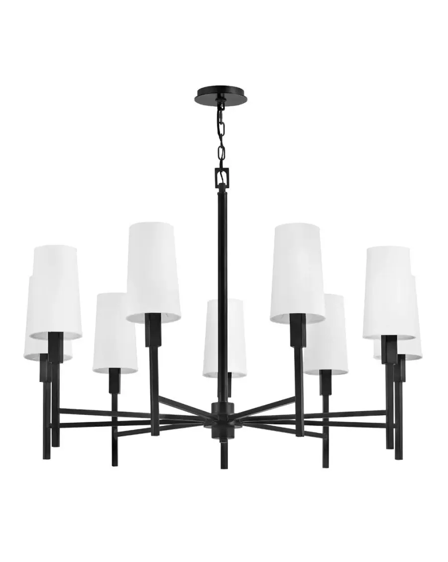Fenwick LED Chandelier in Black - Image 5