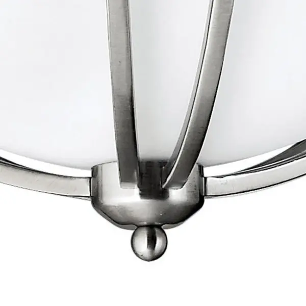 Bolla LED Flush Mount in Brushed Nickel - Image 3