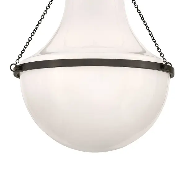 Collins LED Semi-Flush Mount in Black Oxide - Image 5