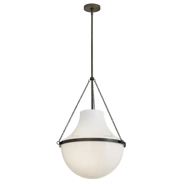 Collins LED Pendant in Black Oxide - Image 4