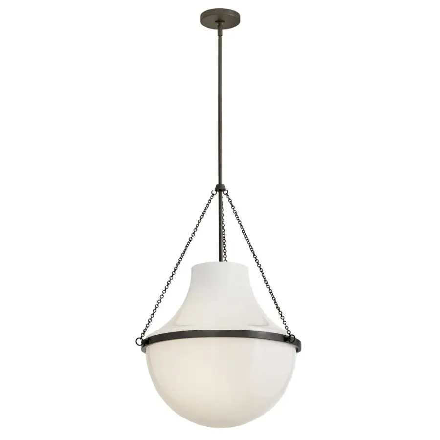 Collins LED Pendant in Black Oxide - Image 4