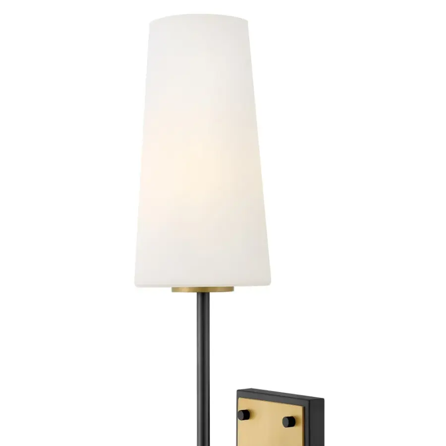 Saunders LED Wall Sconce in Black - Image 3