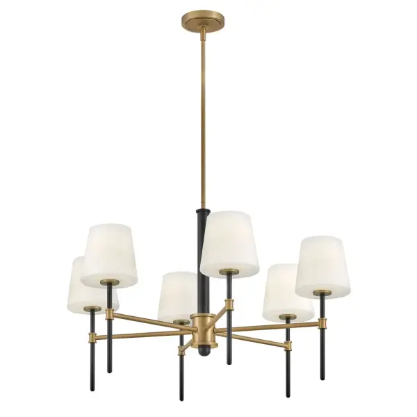 Saunders LED Chandelier in Black - Image 6