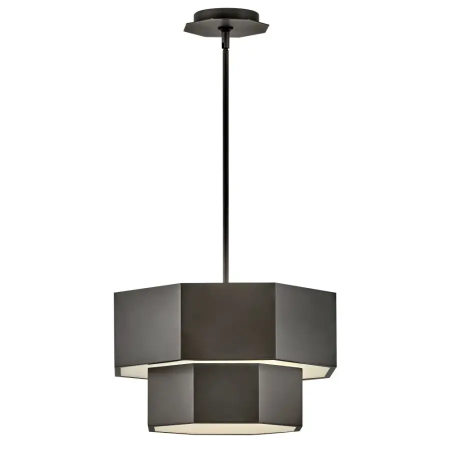 Facet LED Convertible Flush Mount in Black Oxide - Image 4
