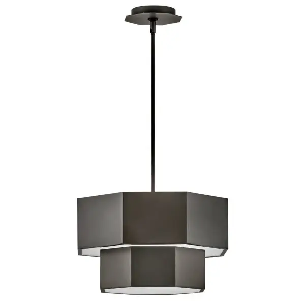 Facet LED Convertible Flush Mount in Black Oxide - Image 5