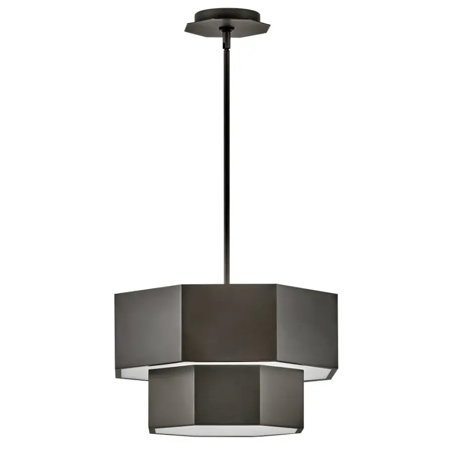 Facet LED Convertible Flush Mount in Black Oxide - Image 5