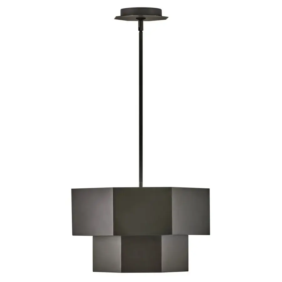 Facet LED Convertible Flush Mount in Black Oxide - Image 6