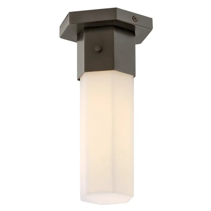 Facet LED Flush Mount in Black Oxide - Image 1
