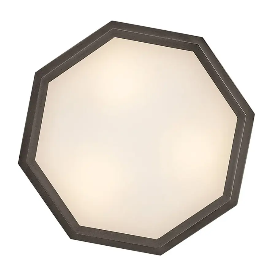 Facet LED Flush Mount in Black Oxide - Image 5