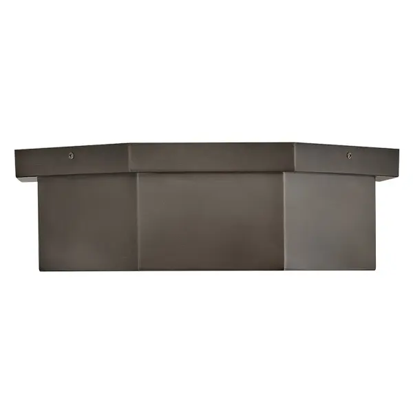 Facet LED Flush Mount in Black Oxide - Image 6
