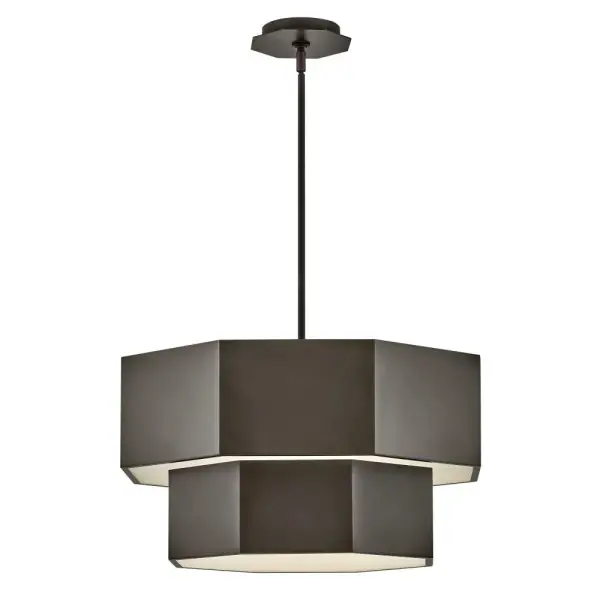 Facet LED Chandelier in Black Oxide - Image 4