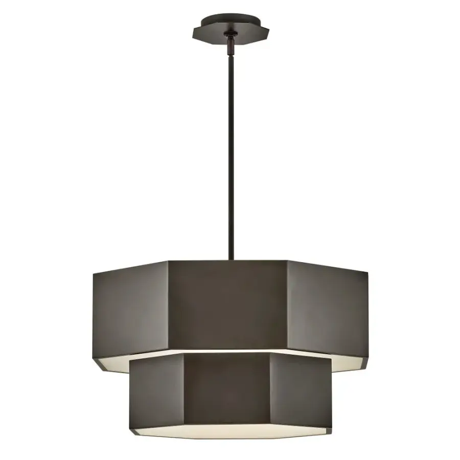 Facet LED Chandelier in Black Oxide - Image 4