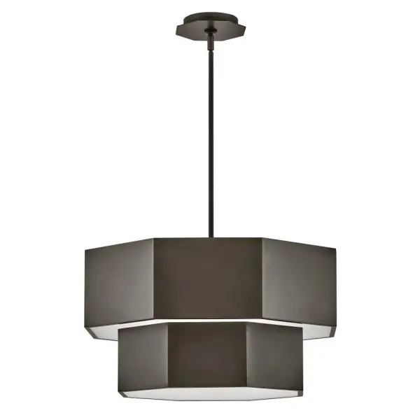 Facet LED Chandelier in Black Oxide - Image 5