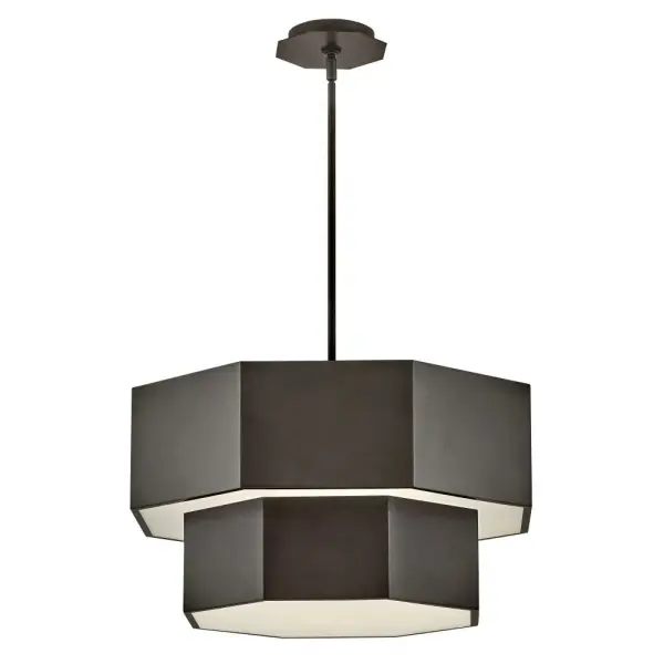 Facet LED Chandelier in Black Oxide - Image 7