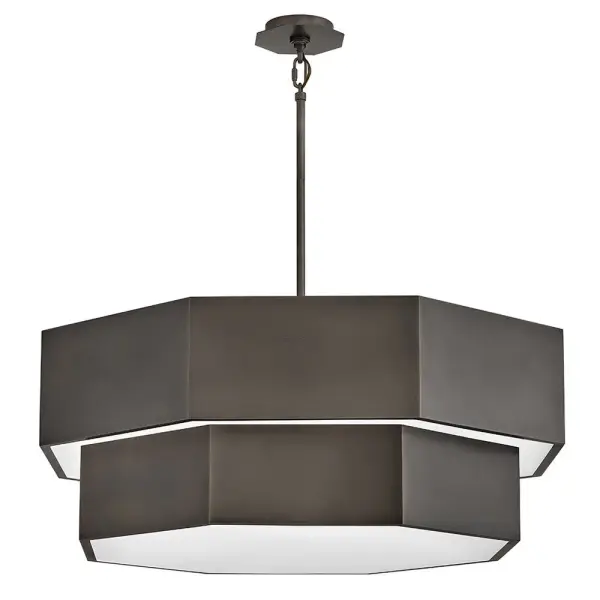 Facet LED Chandelier in Black Oxide - Image 4