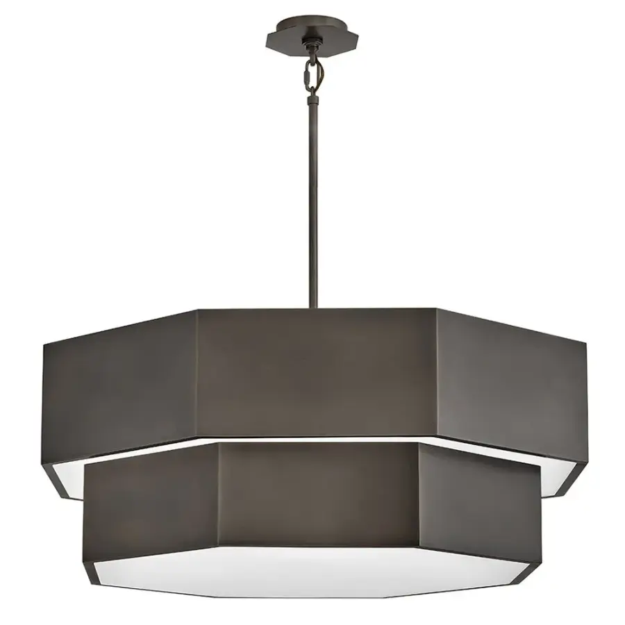 Facet LED Chandelier in Black Oxide - Image 4