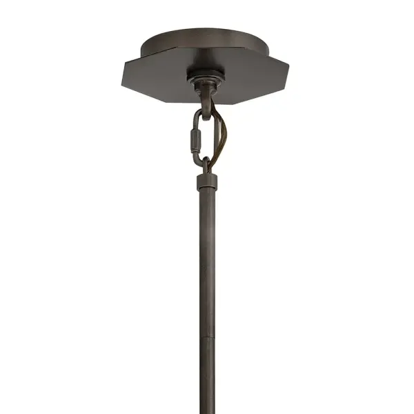 Facet LED Chandelier in Black Oxide - Image 6