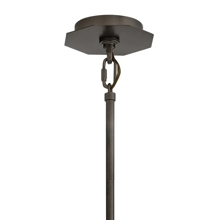Facet LED Chandelier in Black Oxide - Image 6